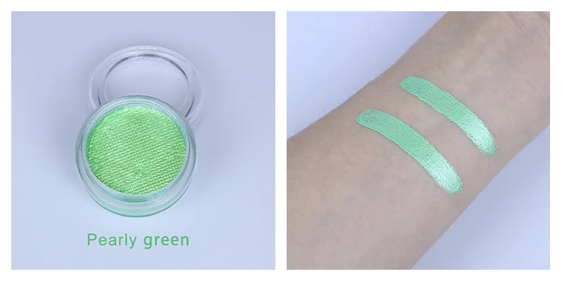 3g private logo professional water based mica pearly color body painting supplies washable Face Body Paint for kids