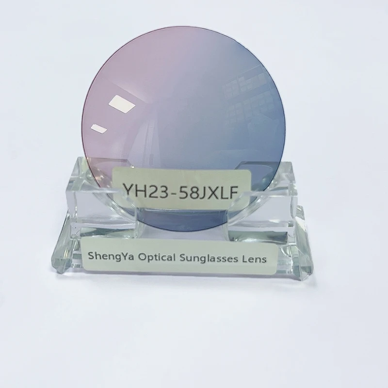 Hot Sale A Grade UV400/UV420 Pink Coating Blue Coating For resin CR39 Polarized Sunglasses Lenses