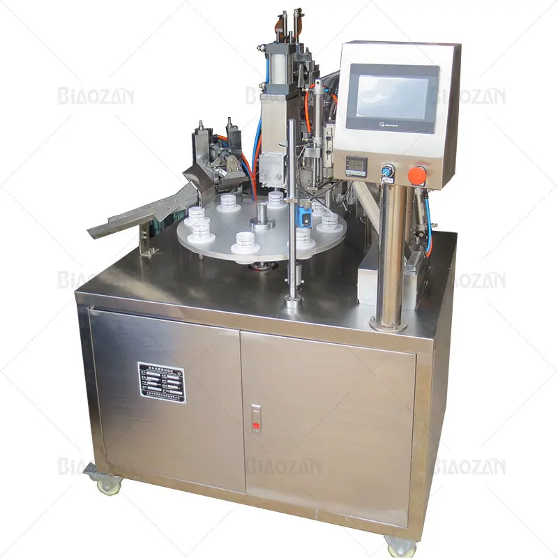 
Competitive Price Semi Automatic Pharmacy Plastic Tube Filling Machine 