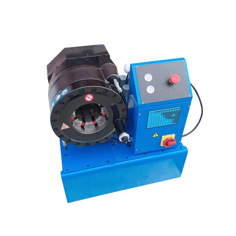 Automatic 2' 4sh rubber pipe crimper P32 air conditioner pipe crimper hydraulic hose pressing high pressure machine