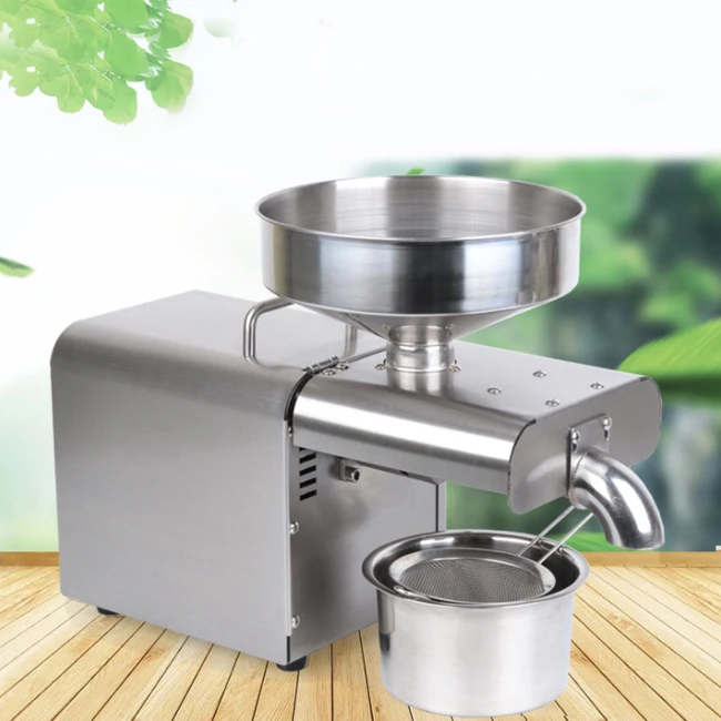 Household oil press commercial oil press stainless steel oil press wholesale export cross-border trade price
