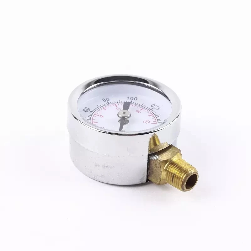 Bottom Mount 12 Bar 2Inch Air Pressure Gauge Hydraulic