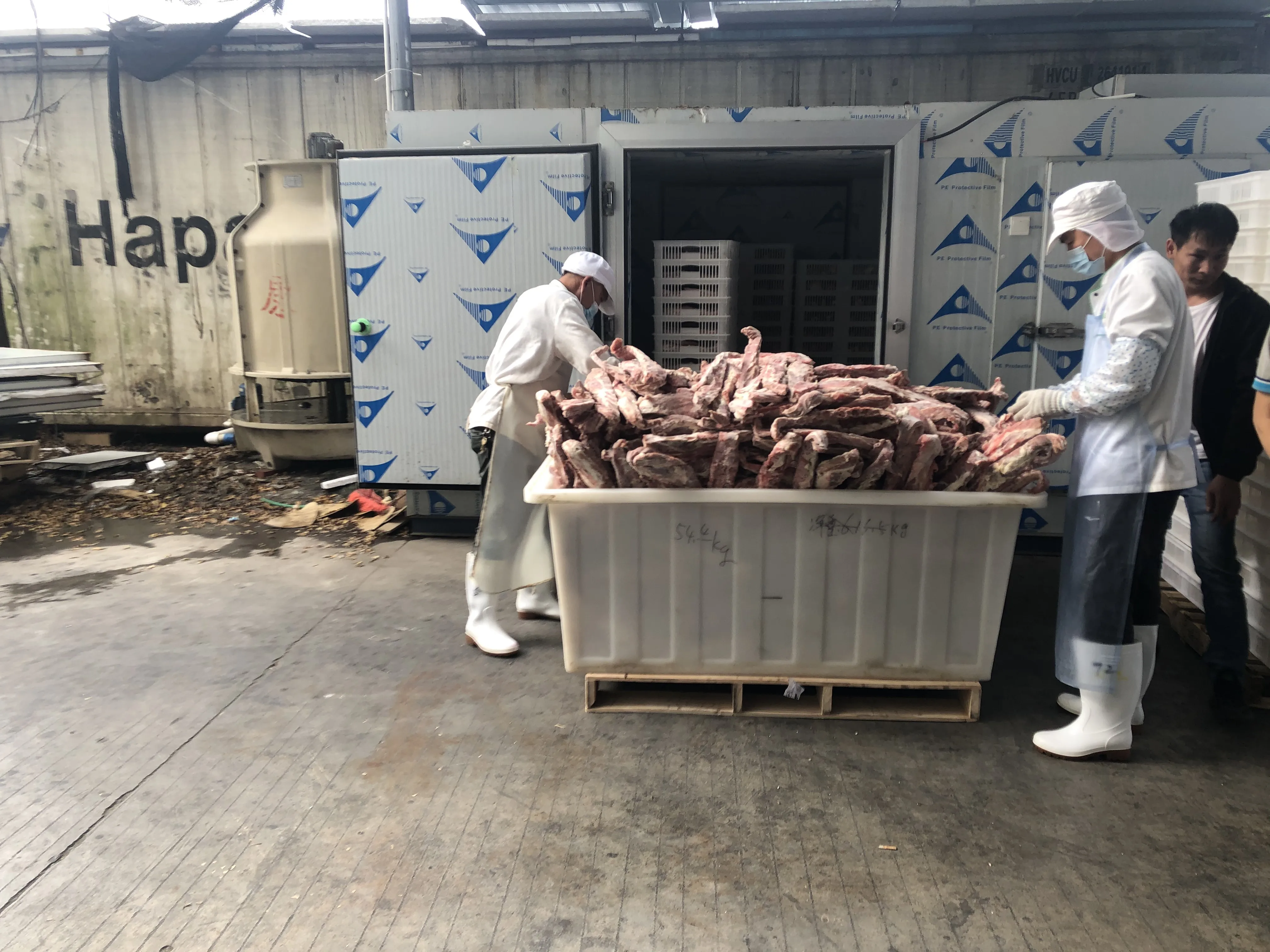Морозильник для быстрой заморозки птицы
