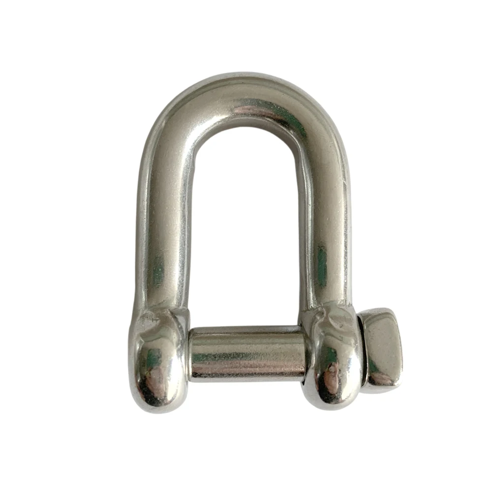 Stainless Steel Dee shackle Square Pin