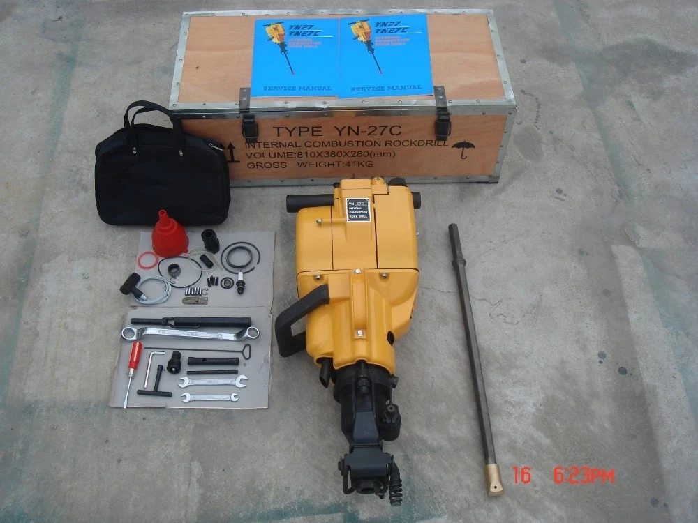 YN27C gasoline rock drill jack hammer
