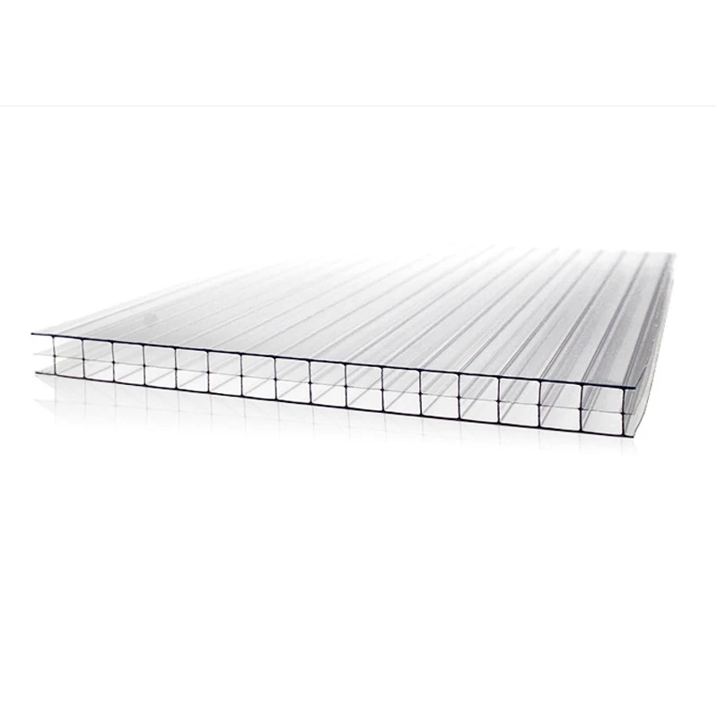 PC Hollow Polycarbonate Sheets for Gardens Greenhouse Polycarbonate Hollow Sheet HOLLOW Polycarbonate Plastic Roofing Sheet