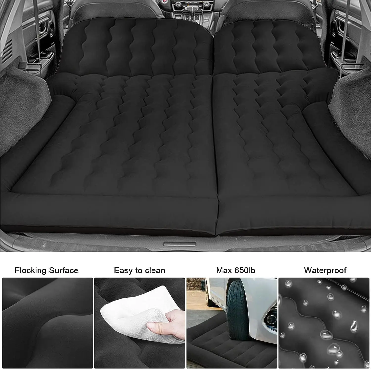 Self-Inflating Car Mattress Inflatable Sleeping Bag Sofa Air Bed Car Inflatable Mattress