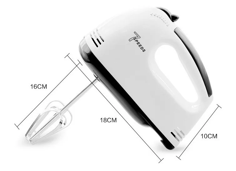 Бытовой ручной венчик для взбивания яиц и крема автоматический миксер маленькая выпечка 150 Вт многофункциональный Электрический измельчитель из нержавеющей