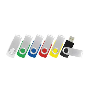 Swivel Metal USB flash drive usb 2.0 3.0 8GB pendrive 16GB usb stick 32gb pen drive custom logo