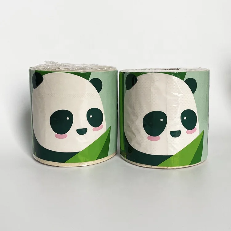 Eco Friendly Custom Logo Hygroscopic Toilet Paper Bath Bathroom Tissue