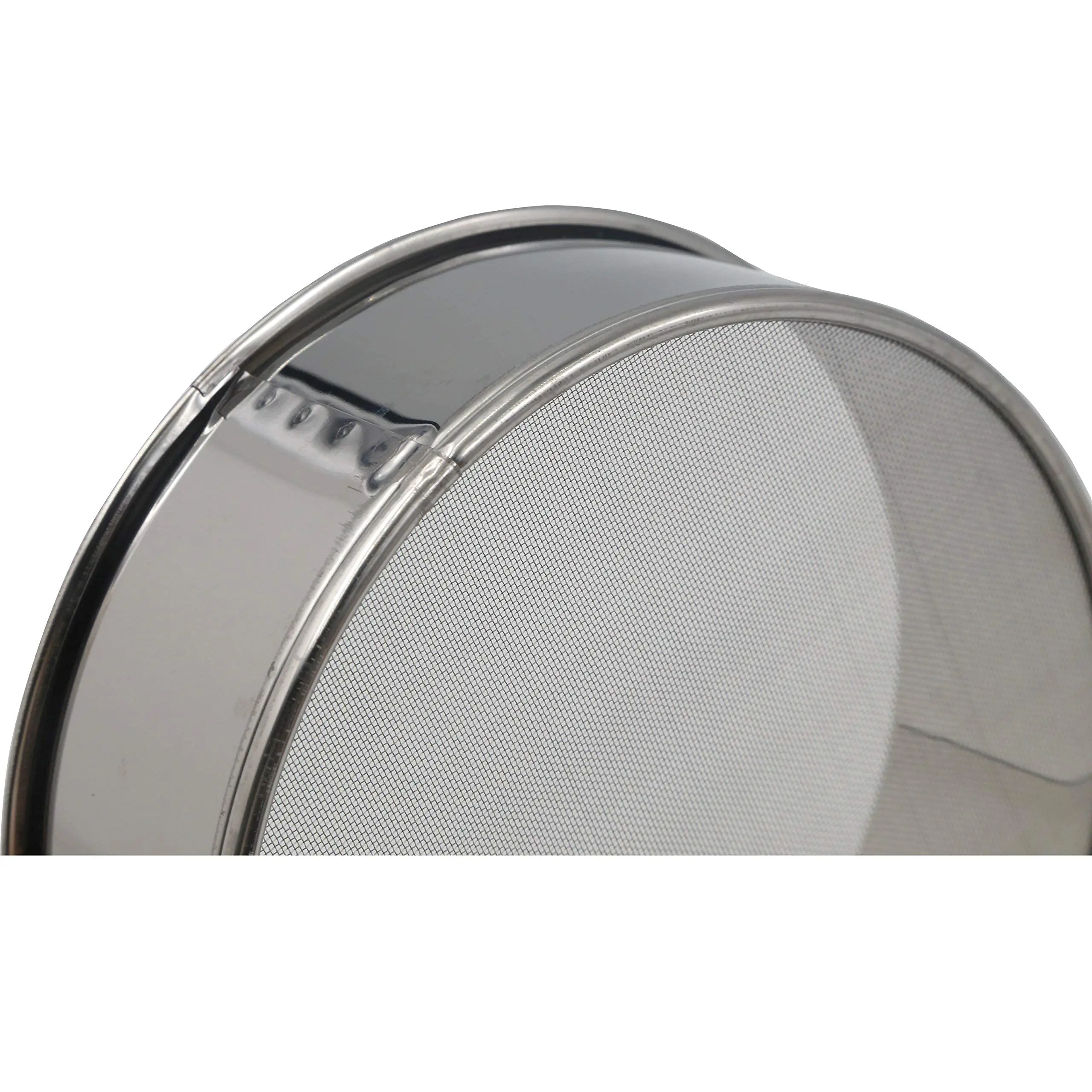 Hot Selling 304 Stainless Steel Standard Test Sieve Garden Metal sieve Garden Sieve Mesh Soil Sift