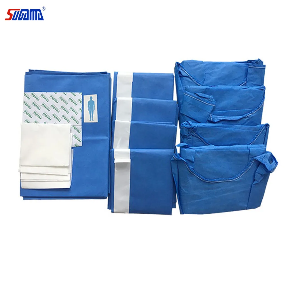 good quality medical surgical drape laparotomy pack