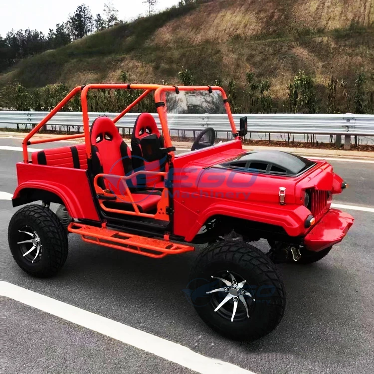 125/150/250/350cc mini jeep Electric jeep Atv electric for kids Off road buggy Electric utv Utv 4x4 Buggy Mini willys jeep