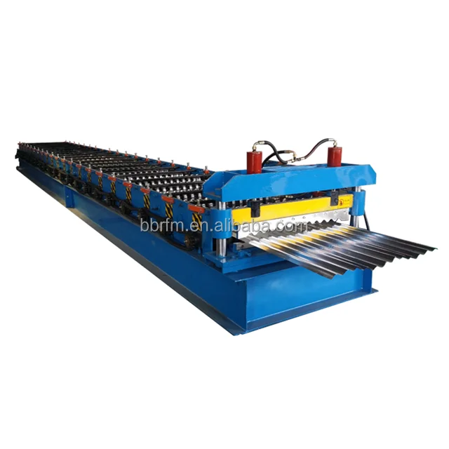Barrel corrugation machine for corrugated sheet 0.15-0.3mm