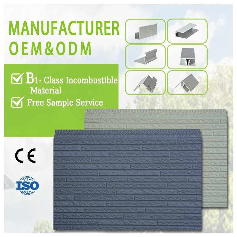 Thermal Insulation Wall Decorative Panel Fire Prevention Exterior Wall Panels For Building Materials