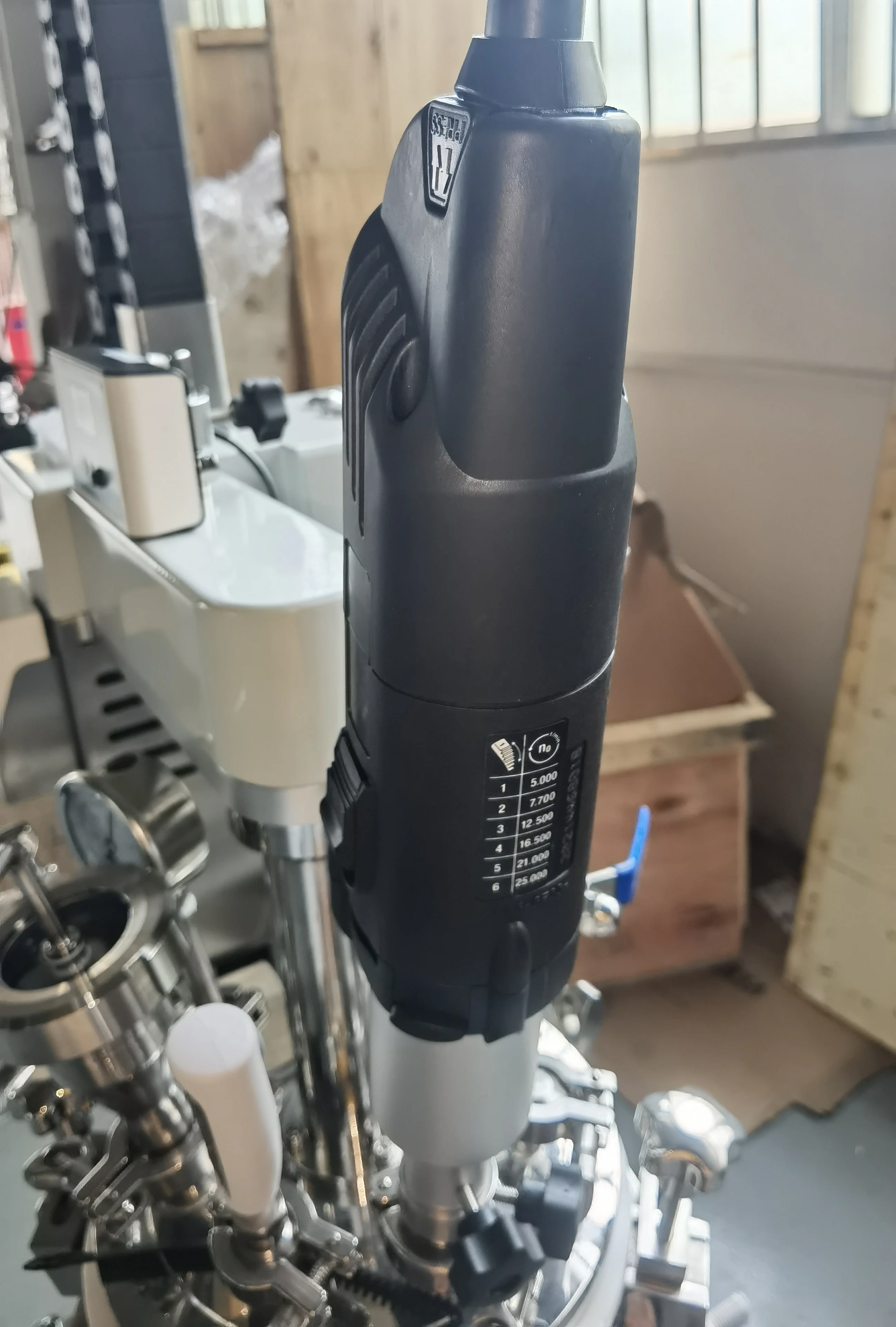 Vacuum Lab Homogenizer Mixer