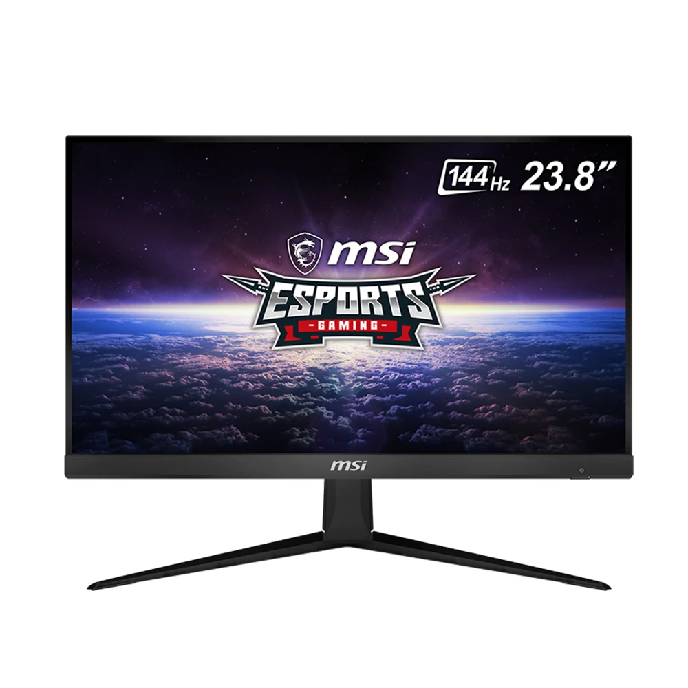 
MSI G241 24 Inch Full HD 1920 x 1080 1ms 144Hz IPS Gaming Monitor Support AMD FreeSync Anti-Glare Frameless Design Backlit LED 