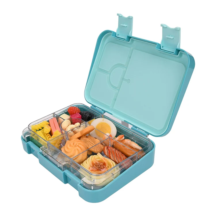Aohea Bento Box для микроволновой печи 4/6 отсека Ланч-бокс набор детей
