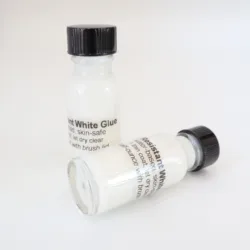 Professional salon use 0.5 OZ per bottle strong hold waterproof adhesive professional oil resistant white glue for wig toupee