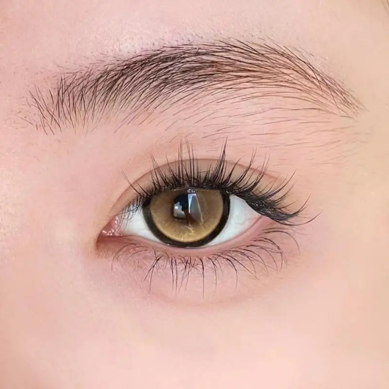 Sunnylens cloud  brown colored  contact lenses  eyewear eye contacts wholesale lens lentes de contacto de  contact lens  14.5mm
