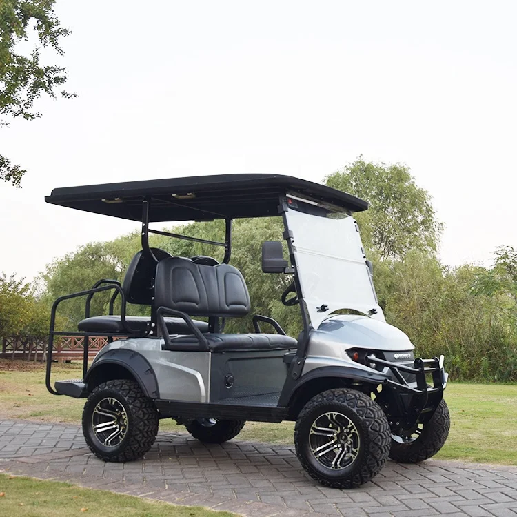 4-seater off-road electric golf cart for elderly
