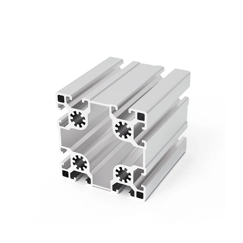 Промышленная рама 4080 cnc на заказ, корпус хороших профилей, полированная анодированная черная алюминиевая экструдированная секция для канала