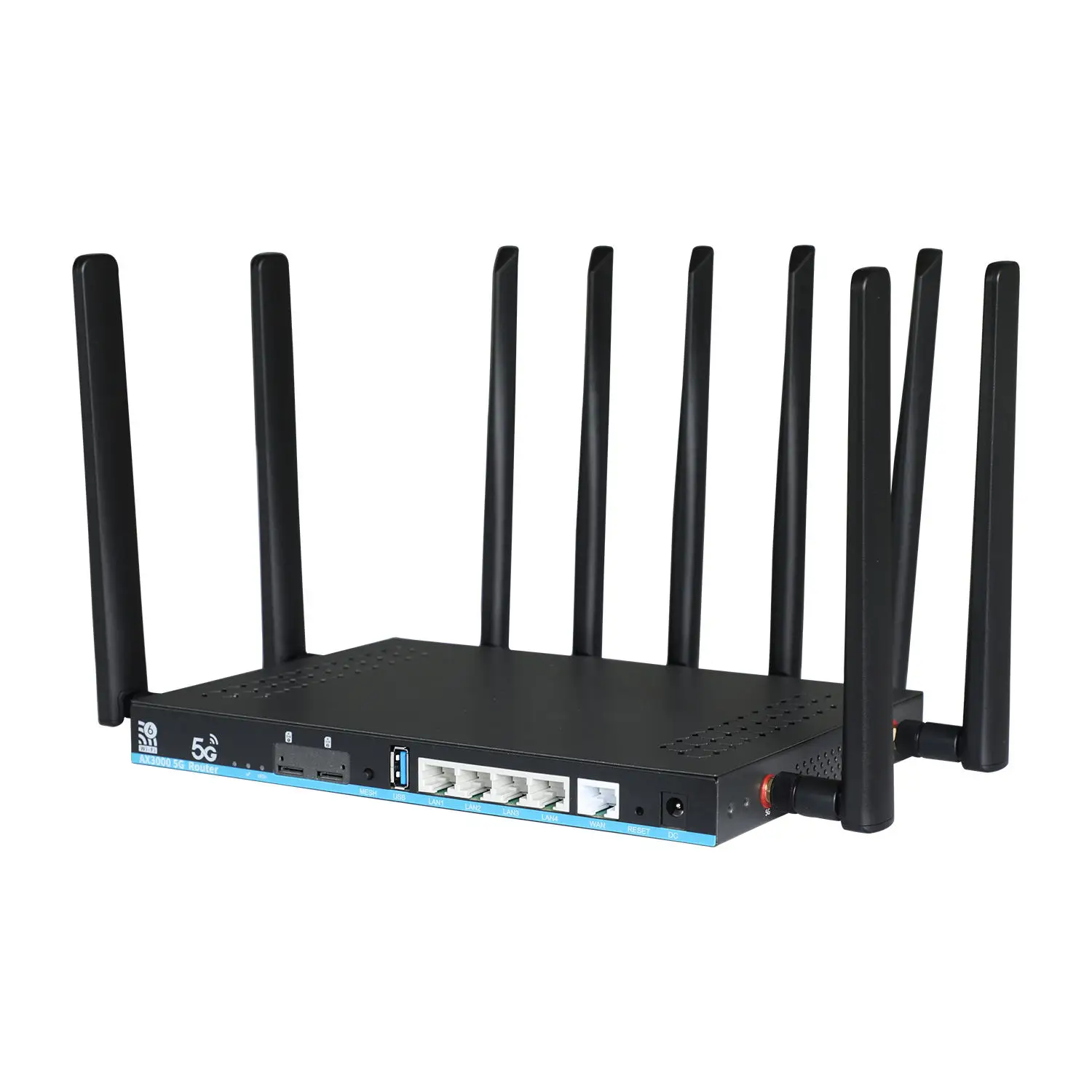 Wireless speed 3000Mbps dual band 802.11ax wifi6 MT7981B chipset Dual SIM 4g/5g router