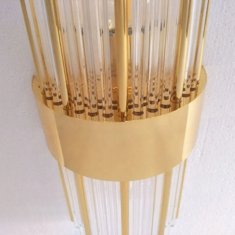2021Luxury crystal decorate lighting new design crysal G9 led wall lamp