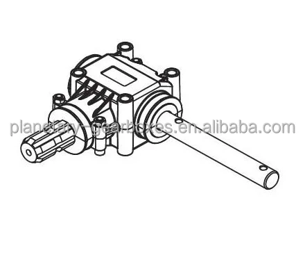 Tractor gearboxes for PTO drive shaft agricultural machines 540 rpm input China manufacturer OEM / ODM