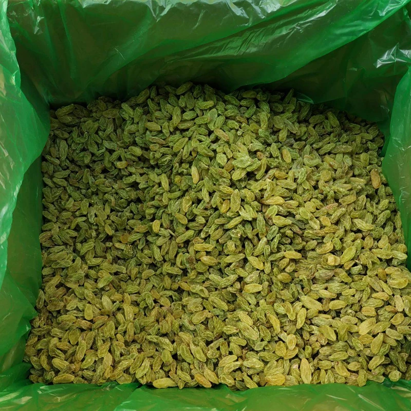 China prices for dried yellow golden green raisins