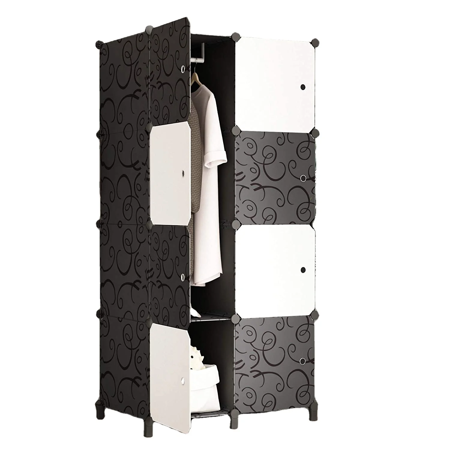 Kids cabinet wardrobe plastic storage baby wardrobe plastic plastic wardrobe storage