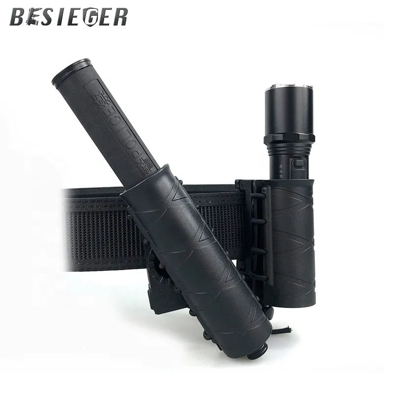 
High quality nylon plastic sleeve, 360 degree rotating elastic tightening rope sleeve/suitable for police telescopic stick 