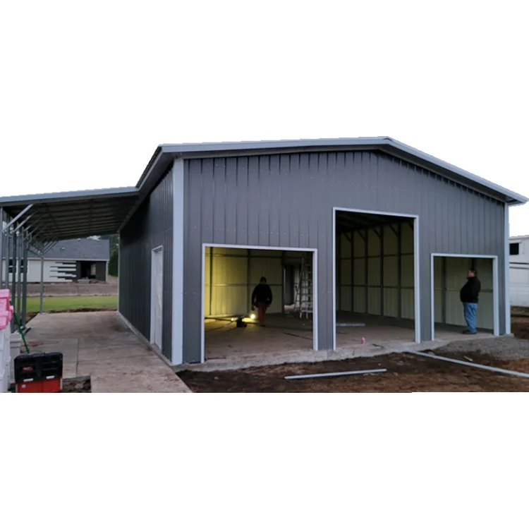 Prefab Steel Structure Hangar Cheap Metal Shed Steel Building Warehouse