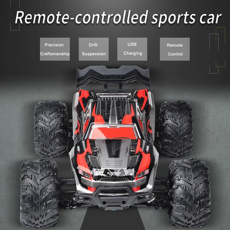 WB102 RC drift cars High Speed Vehicle Model Vehicle Brushless Four Wheel Drive All Terrain Big Foot Off road Vehicle