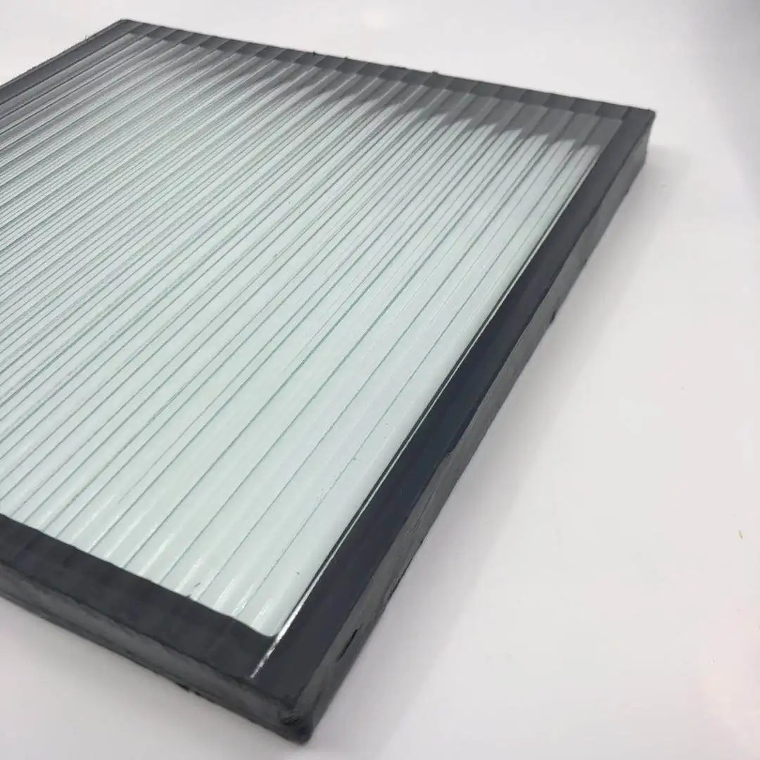 Narrow Reeded  Insulated Glass Manufacturers Panels For Sale