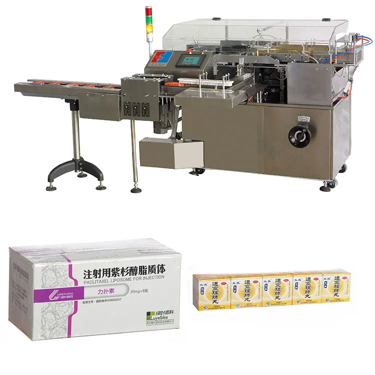 Automatic Adjustable Box 3d Three-Dimensional Cellophane Wrapping Packing Machine
