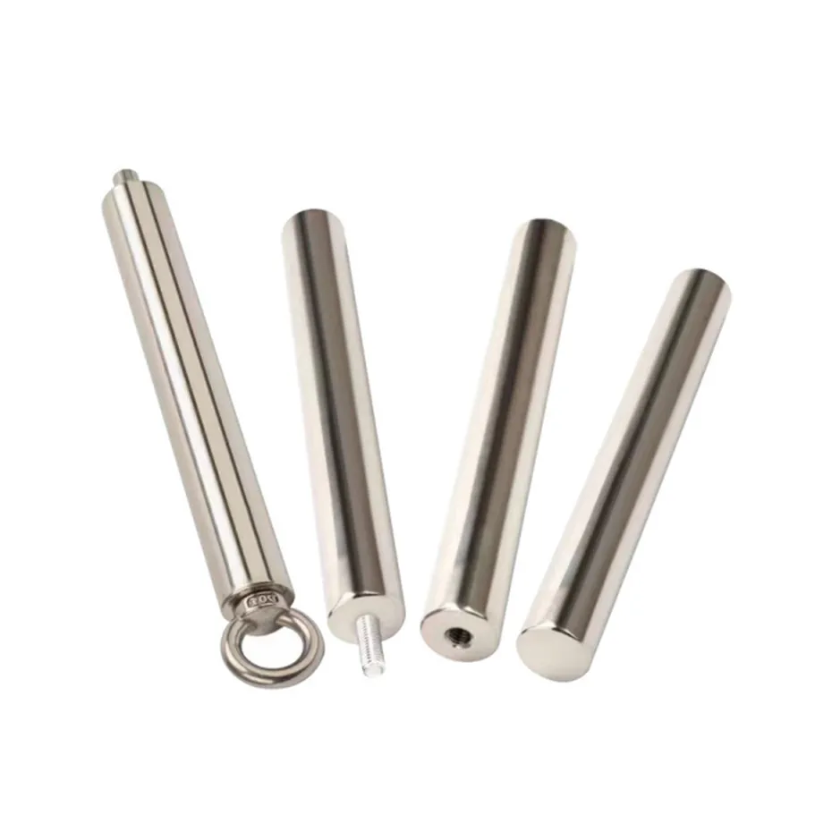 Dailymag SS304 SS316L stainless steel 12000 gauss D25mm D32mm super strong long ndfeb neodymium magnetic separator filter bar