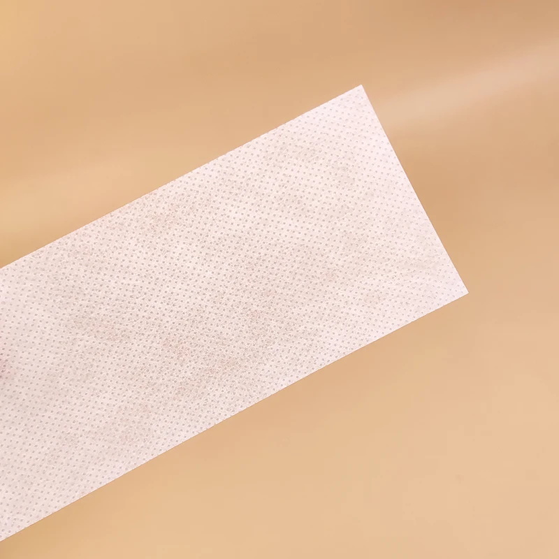 eyebrow waxing paper strip private label The size can be customized according to requirements and can be reused after washing