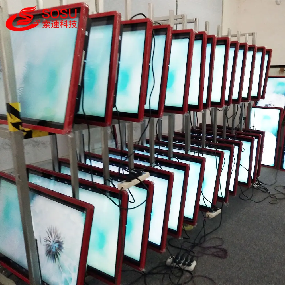  43 дюймов узкий сглаженными углами Windows ОС android digital signage media player Крытый на тонкопленочных транзисторах тонкоплёночных рекламное табло с