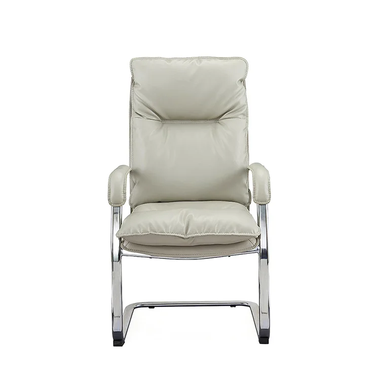 Guangdong Leather Training Ergonomic Executive High Back Office Chair Modern Design Chair for Office