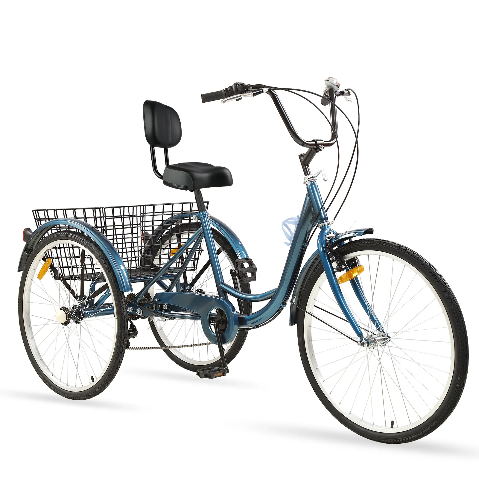 
Adult Tricycle, 3 Wheel Bike Adult, Three Wheel Cruiser Bike 20 inch , 24 inch and 26 inch Wheels 