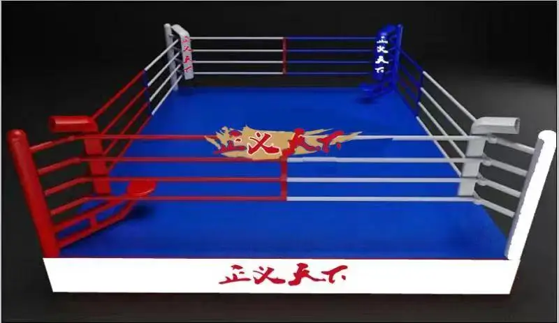 international standard mma boxing ring flooring  high type wrestling ring boxing rings 7m*7m accessories for sale