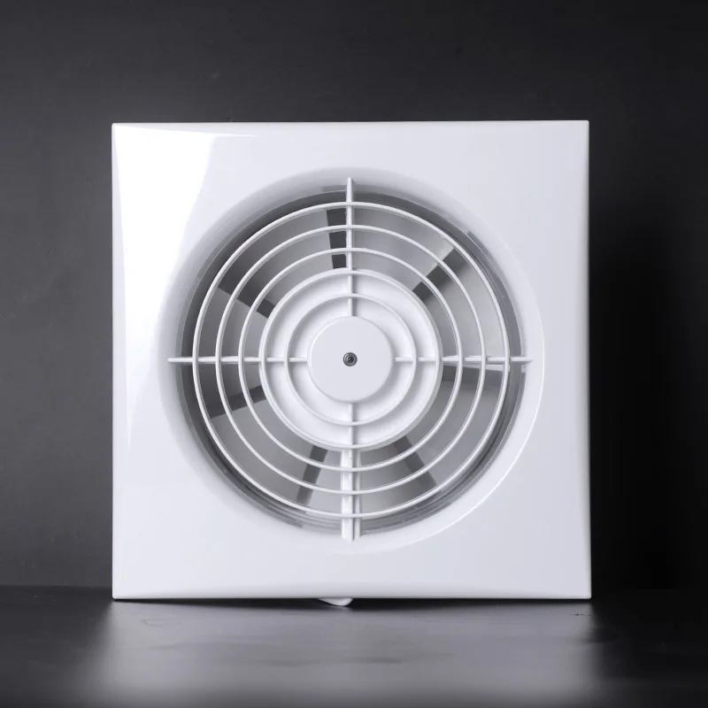 
Hvac Ventilation Fixed Type Bathroom Extractor Exhaust Fan Mounted Exhaust with Valve for Toilet Air Extraction System 