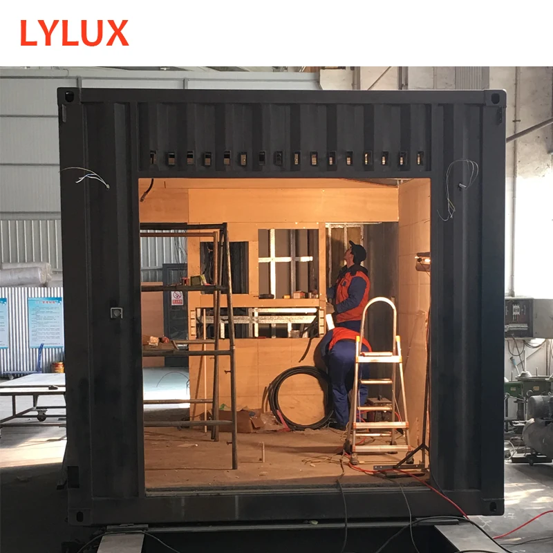 Prefab house mobile hotel container, motel modular container hotel building prefabricated