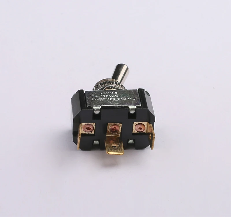 ON-ON Toggle Switch 10A 250VAC 15A 250VAC 3Position Single Pole Quick Connect Terminal Rocker Switch Toowei T6012T