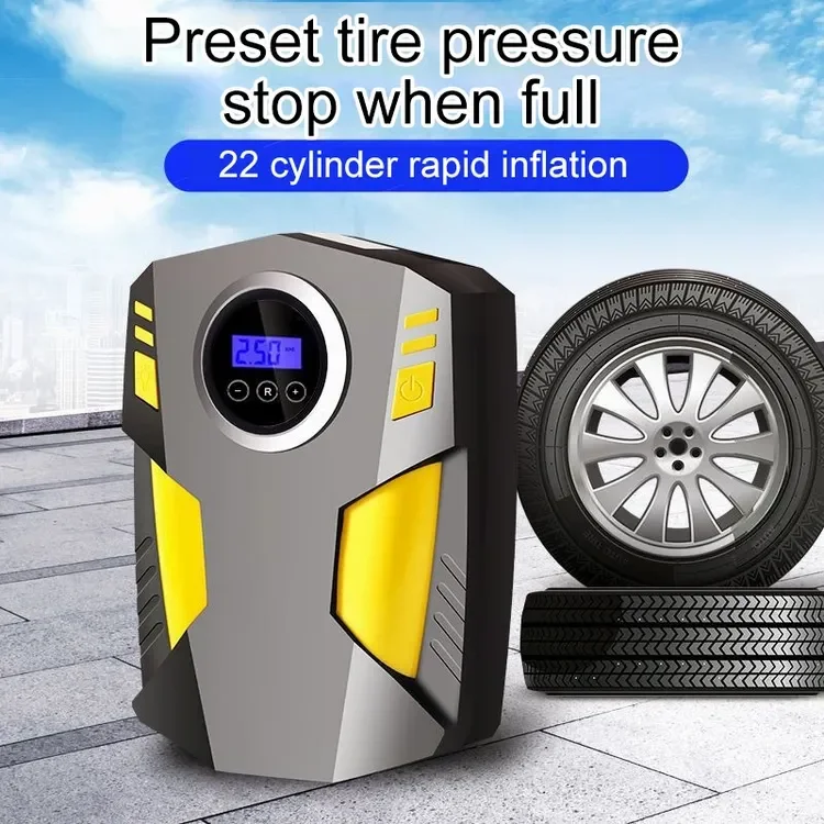 compressor car portable electric air pump bomba de aire para carro portatil portable air pump