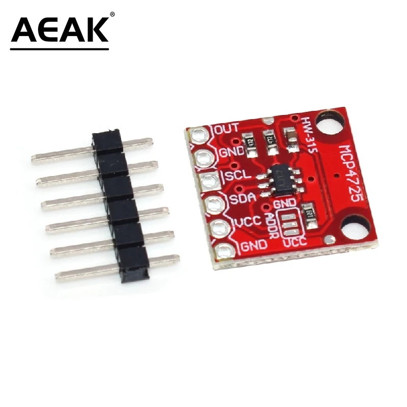 MCP4725 I2C DAC Breakout development board