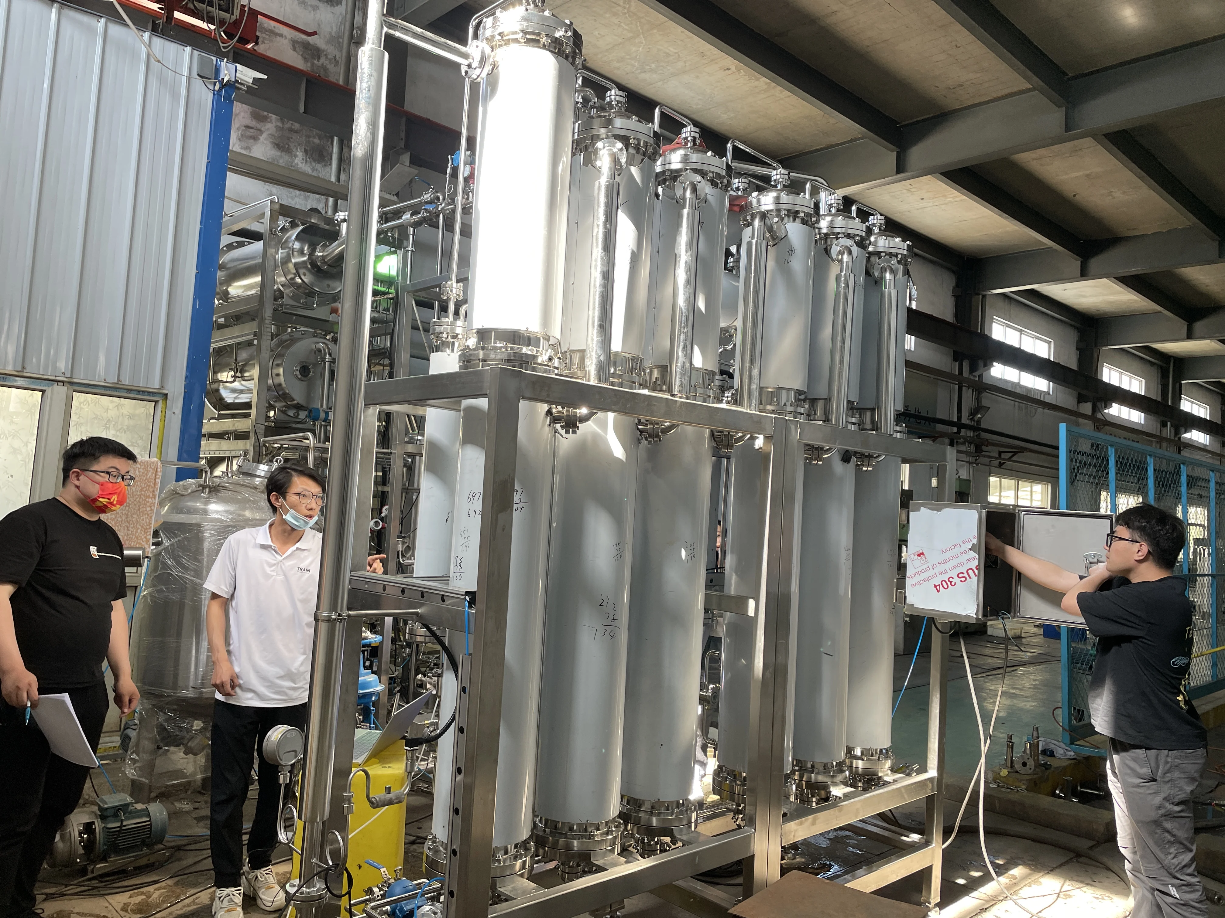 1000L/h pharmaceutical equipment distilled water plant
