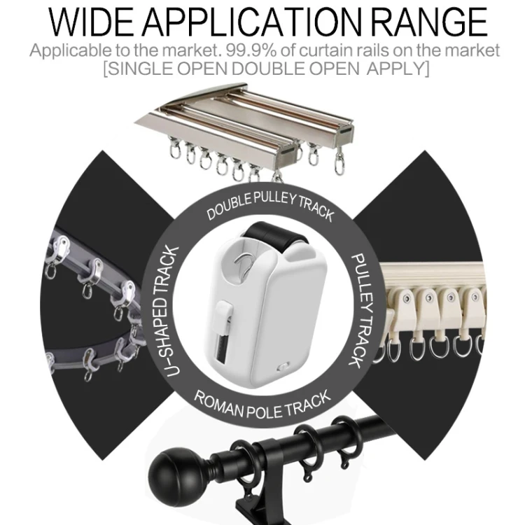 Portable X101 Smart Home Automatic Curtain Machine With RC