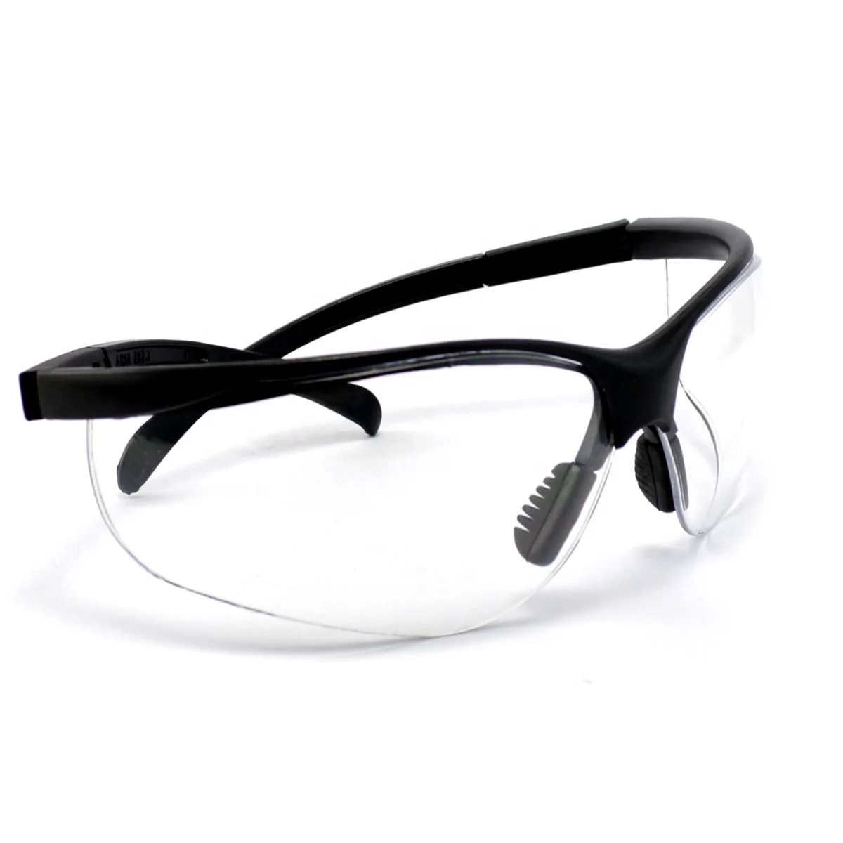 Industrial Safety Goggles Anti-Fog Clear Lens Transparent PC Frame Protective Eye Security Glasses